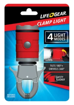 Life+Gear 15 lm Black LED Flashlight AG-13 Battery