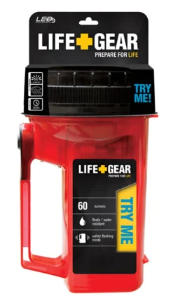 Life+Gear Glow 300 lm Red LED Floating Lantern
