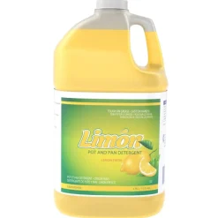 Limon Lemon Scent Liquid Dish Soap 1 gal. (Pack of 4)