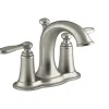 Linwood Lavatory Faucet, Double Handle, Brushed Nickel