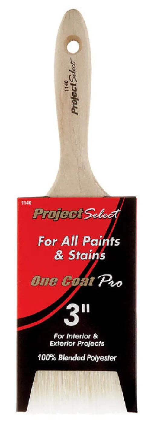Linzer Products 1140-0300 3 Polyester Project Select™ Varnish & Wall Paint Brush (Pack Of 12)
