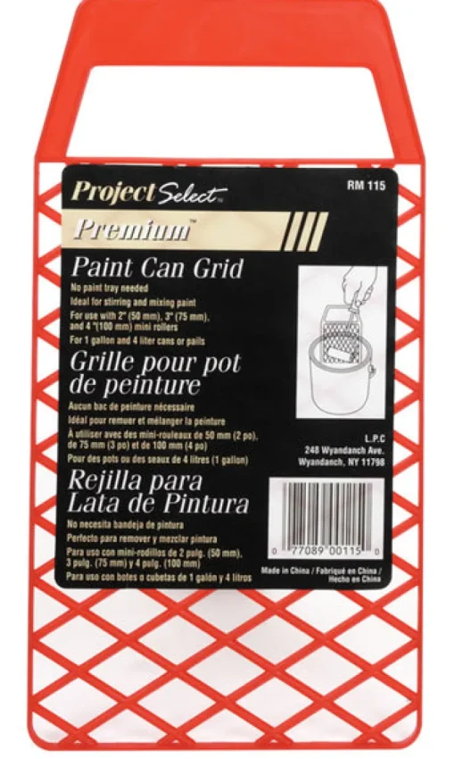 Linzer Red 1 gal Bucket Grid