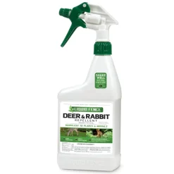 Liquid Fence Animal Repellent Spray For Deer and Rabbits 32 oz.