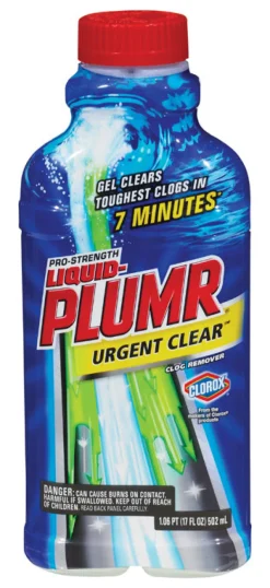 LIQUID PLUMR URGENT CLR (Pack of 6)