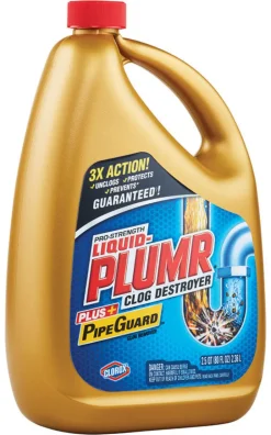 Liquid-Plumr Liquid-Plumr Gel Clog Remover 80 oz. (Pack of 6)