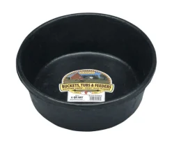 Little Giant DuraFlex 4 qt Feeder Pan For Livestock