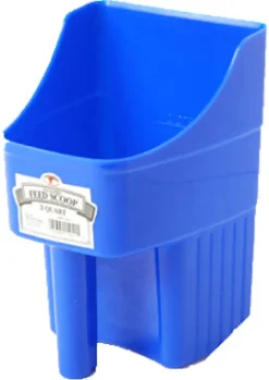 Little Giant Plastic Blue 3 qt Feed Scoop