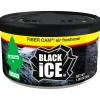 Little Trees Fiber Can Black Ice Scent Air Freshener 1.05 oz Solid