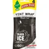 Little Trees Vent Wrap Black Ice Scent Car Air Freshener 4 pk (Pack of 24)