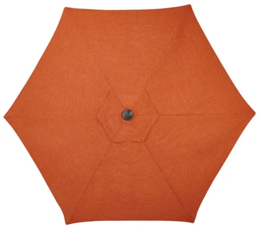 Living Accents 9 ft. Tiltable Rust Patio Umbrella