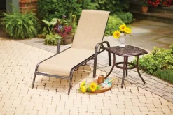 Living Accents 8401705 20 Old World Bronze Square Glass Top Carlisle End Table