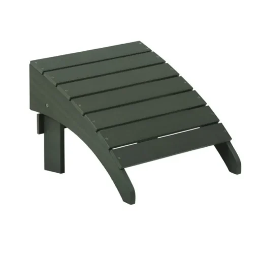Living Accents Adirondack Slate Resin Ottoman
