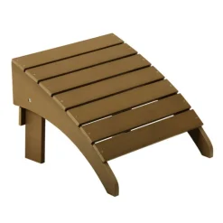 Living Accents Adirondack Sand Resin Ottoman