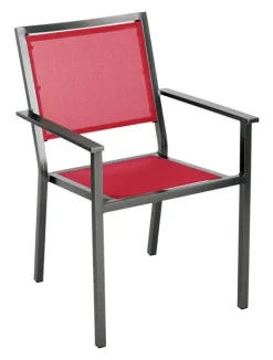 Living Accents Aria Black Aluminum Sling Chair