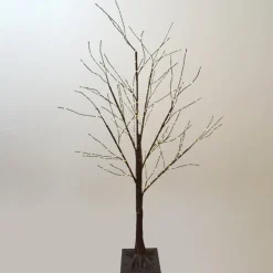 Living Accents Brown Plastic 42 in. H Micro Light Tree Outdoor Decoration