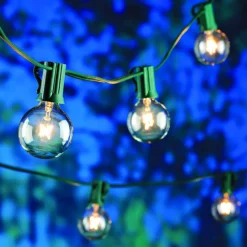 Living Accents Incandescent G40 String Lights Clear 190 in. 20 lights (Pack of 6).