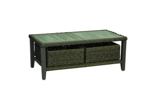 Living Accents Rochdale Brown Rectangular Stone Coffee Table