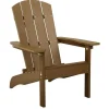 Living Accents Sand Resin Frame Adirondack Chair