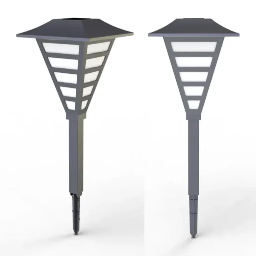 Living Accents Solar Powered LED Pathway Light 1 pk (Pack of 6)