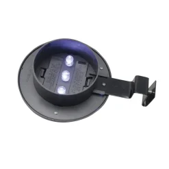 Living Accents Solar Powered LED Post Cap Light 1 pk