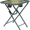 Living Accents Square Tan Bungee Side Table