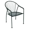 Living Accents Winston Black Steel Frame Chair