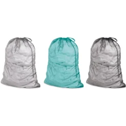 LNDRY BAG MSH FAB 36"H