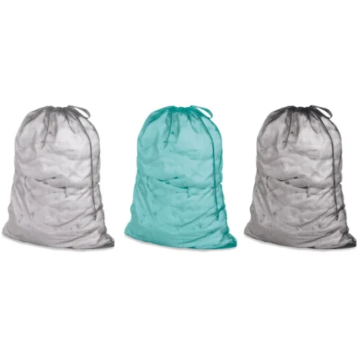 LNDRY BAG MSH FAB 36"H