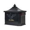 LOCK MAILBOX SMOOTH BLK