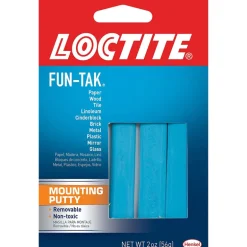 Loctite Fun-Tak Light Strength Putty Mounting Putty 2 oz. (Pack of 12)