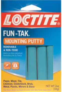 Loctite Fun-Tak Light Strength Putty Mounting Putty 2 oz. (Pack of 12)
