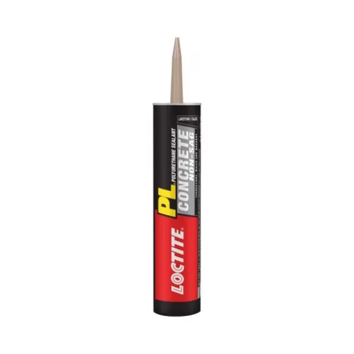 Loctite PL S10 Gray Polyurethane Concrete Filler and Sealant 10 oz (Pack of 12)