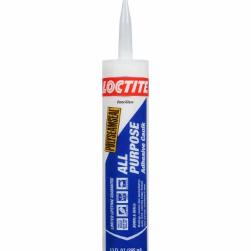 Loctite Polyseamseal Clear Latex All Purpose Adhesive Caulk 10 oz