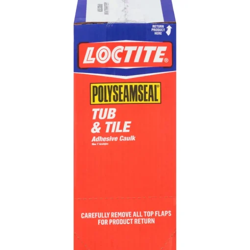 Loctite Polyseamseal Clear Acrylic Latex Tub and Tile Adhesive Caulk 5.5 oz