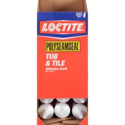 Loctite Polyseamseal Clear Acrylic Latex Tub and Tile Adhesive Caulk 5.5 oz