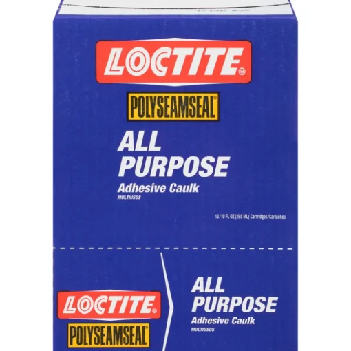 Loctite Polyseamseal Clear Acrylic Latex Adhesive Caulk 10 oz.