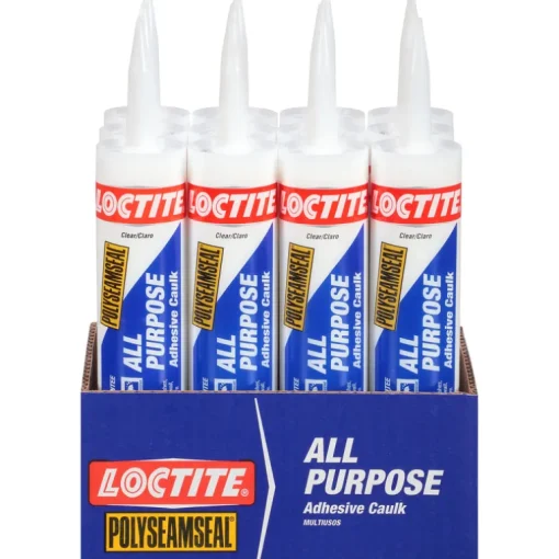 Loctite Polyseamseal Clear Acrylic Latex Adhesive Caulk 10 oz.