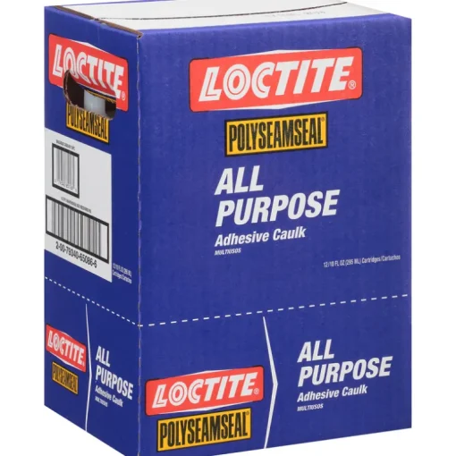 Loctite Polyseamseal Clear Acrylic Latex Adhesive Caulk 10 oz.