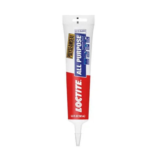 Loctite Polyseamseal White Acrylic Latex All Purpose Adhesive Caulk 5.5 oz (Pack of 12)