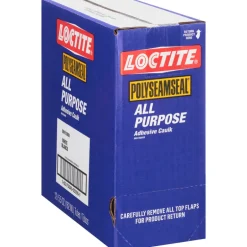 Loctite Polyseamseal White Acrylic Latex All Purpose Adhesive Caulk 5.5 oz (Pack of 12)