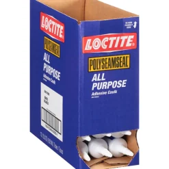 Loctite Polyseamseal White Acrylic Latex All Purpose Adhesive Caulk 5.5 oz (Pack of 12)