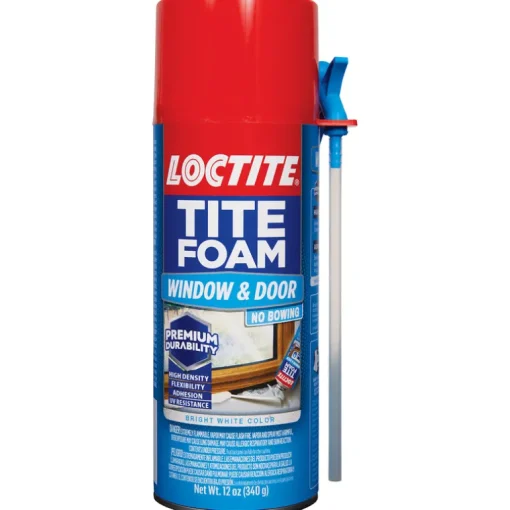 Loctite Tite Foam White Polyurethane 211.6 g/L VOC Window & Door Foam Sealant 12 oz. (Pack of 12)