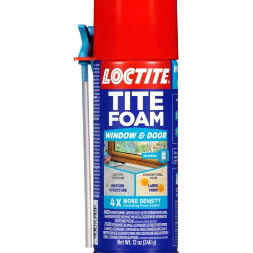 Loctite Tite Foam White Polyurethane 211.6 g/L VOC Window & Door Foam Sealant 12 oz. (Pack of 12)