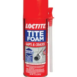 Loctite TiteFoam White Polyurethane Foam Sealant 12 oz. (Pack of 12)