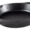Lodge Cast Iron Skillet 10-1/4 in. Black