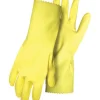 LONG CUFF GLOVE LATEX M (Pack of 12)