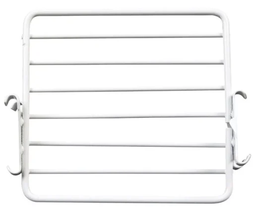 Lozier Wire Bin X Divider 3 In. X 4 In. For Use With Lozier Shelving Silver (Pack of 10)