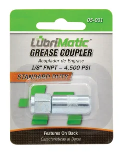 LubriMatic 1/8 in. Straight Grease Gun Coupler 1 pk