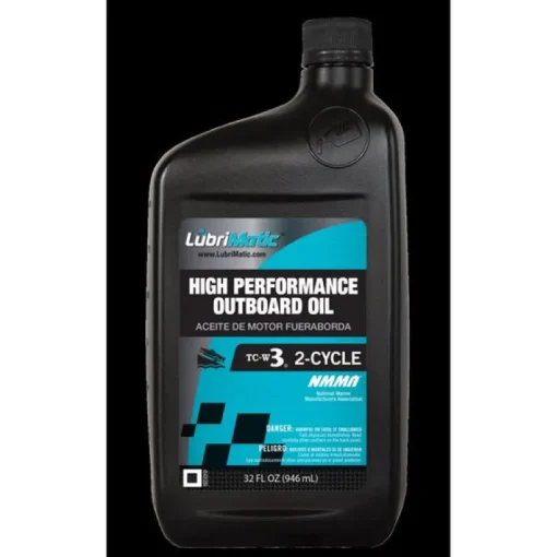 Lubrimatic TC-W3 2 Cycle Engine Outboard Motor Oil 1 qt. (Pack of 6)