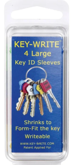 Lucky Line Plastic Assorted Key Sleeve